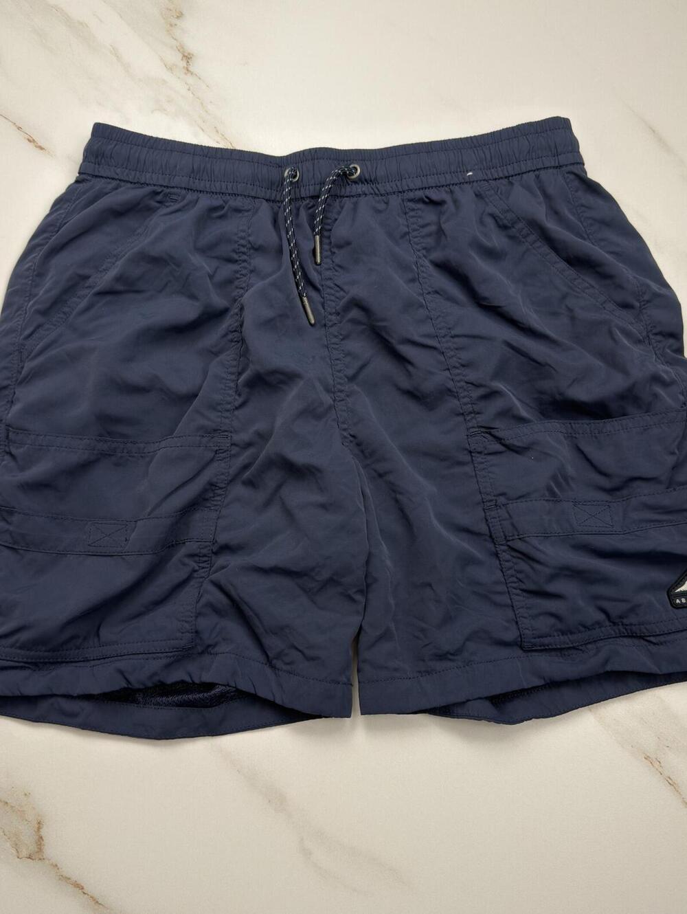 Abercrombie Kids Navy Blue Shorts Cargo Shorts - Boys 17/18